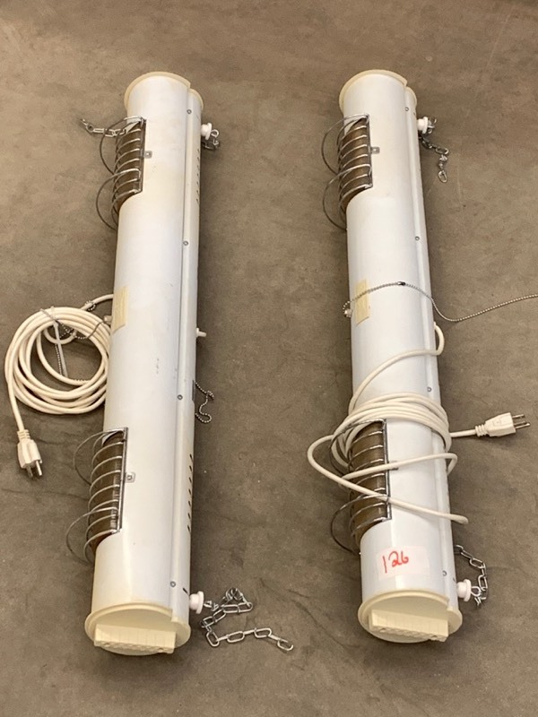 lot 126 image: (2) Regent Tube Lights