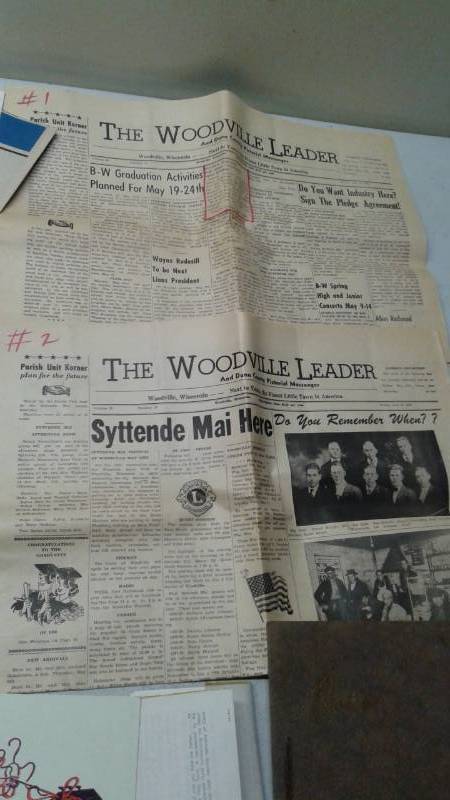lot 76 image: Lot Of Vintage Paper And Letters