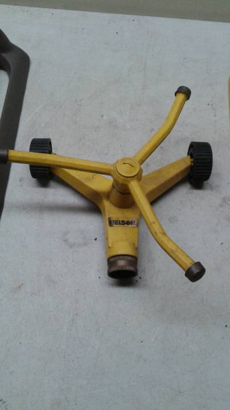lot 38 image: Lot Of Three Lawn Water Sprinklers, Used