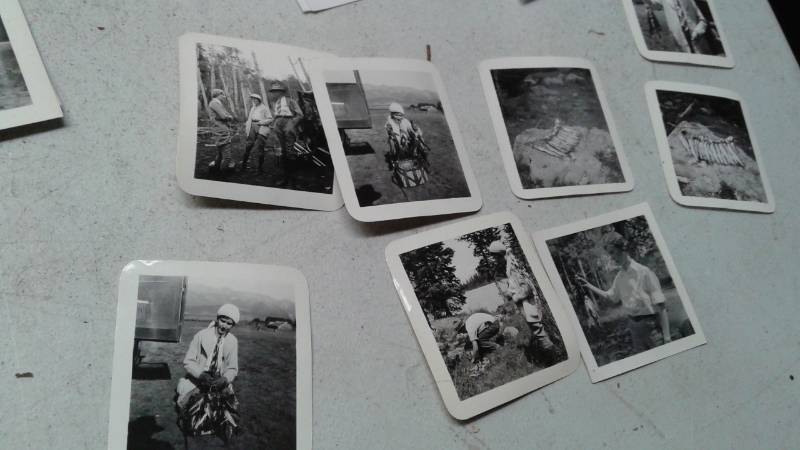 lot 94 image: Lot Of Antique Picture, Some Fishing, Some School Picture, Vintage Photo Album With Photos