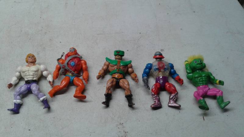 lot 99 image: Lot Of Vintage He-Man Master Of The Universe Action Figures, Prince Adams, Others