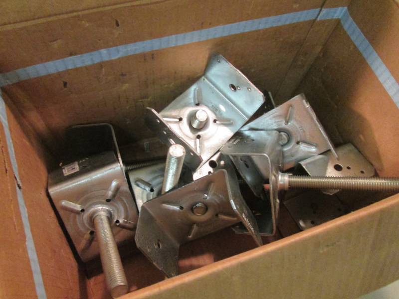 lot 9 image: Lot of 10 Simpson Strong-Tie 4 x 4...