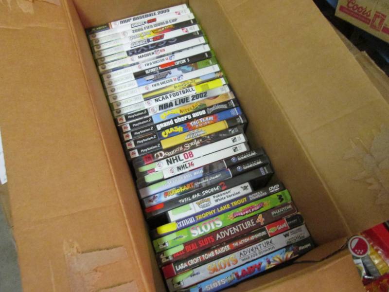 lot 58 image: Mixed Lot of X-Box 360, PS2, PS3, G...