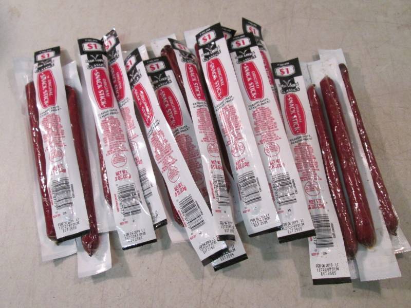 lot 91 image: 20 Jack Links Original Snack Sticks...