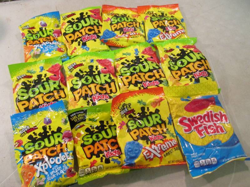 lot 95 image: Assorted Sour Patch Kids and Swedis...