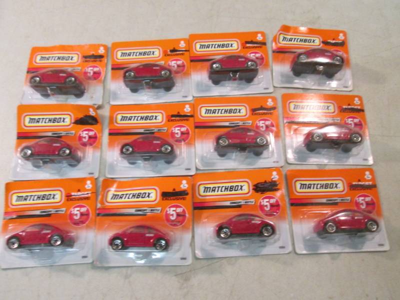 lot 114 image: Lot of 12 Concept 1 Beetle Matchbox...
