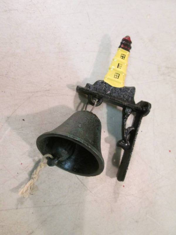 lot 115 image: Cast Iron Bell and Mounting Bracket...
