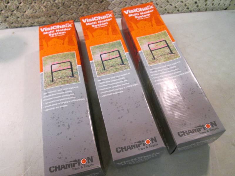lot 117 image: Lot of 3 Champion Traps & Targets V...