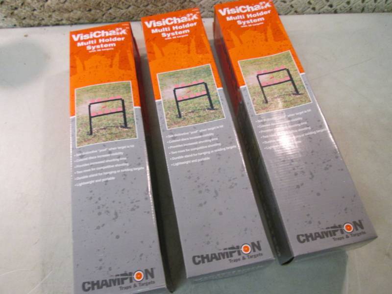 lot 118 image: Lot of 3 Champion Traps & Targets V...