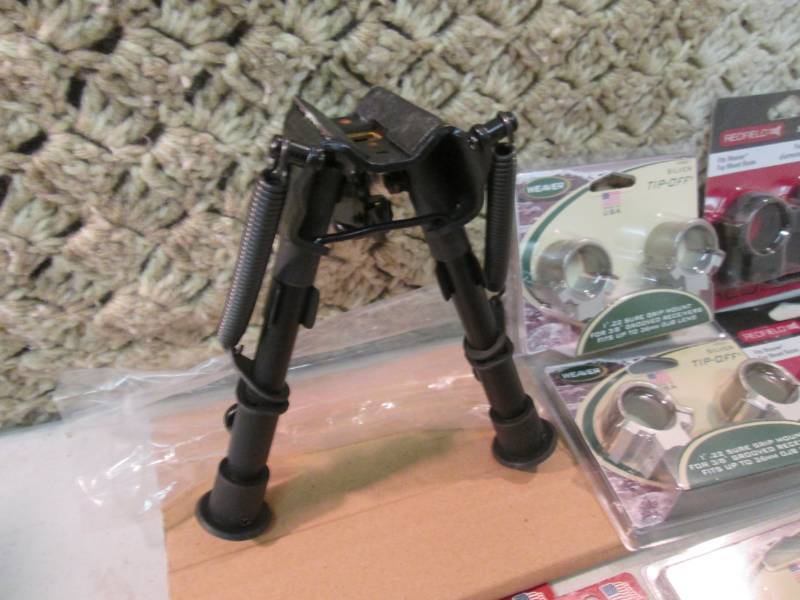 lot 134 image: Lot of Assorted Gun Scope Mounting ...