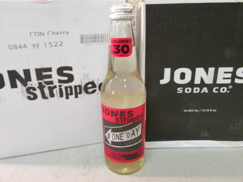 lot 140 image: 2 - 12 Packs of Jones Stripped Cher...