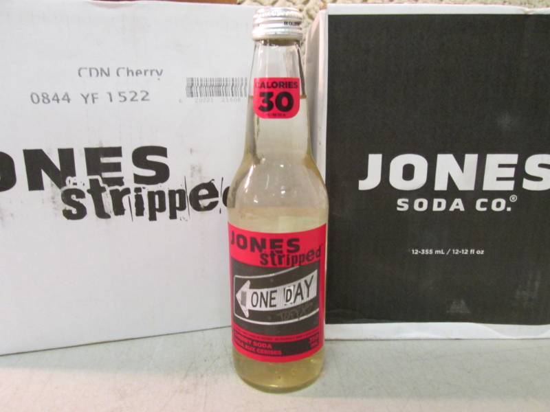 lot 142 image: 2 - 12 Packs of Jones Stripped Cher...