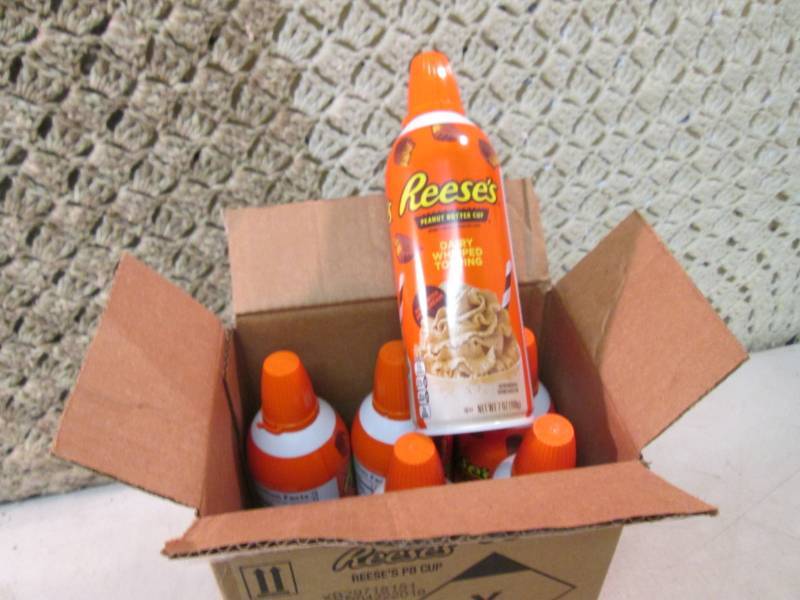 lot 165 image: 4 Cases of 6 - 24  Cans of Reeses P...