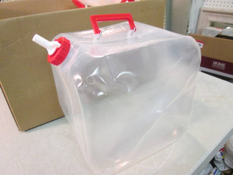 lot 181 image: Lot of 10 Fold-N-Carrier 5 Gallon W...