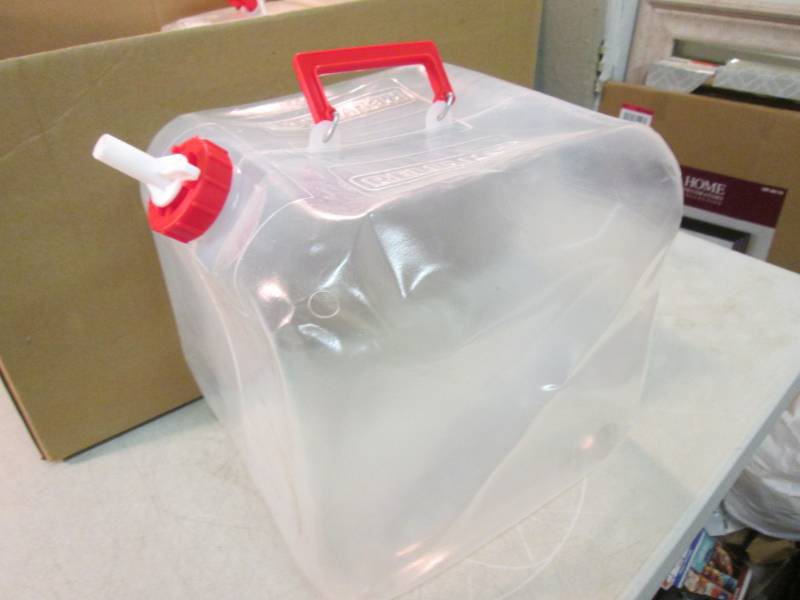 lot 183 image: Lot of 10 Fold-N-Carrier 5 Gallon W...