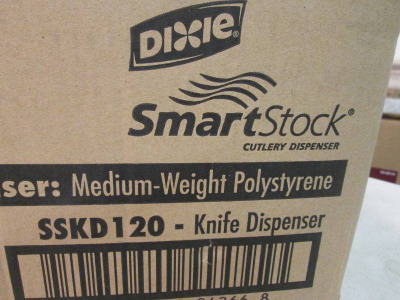 lot 225 image: Dixie Smart Stock Cutlery Dispenser...