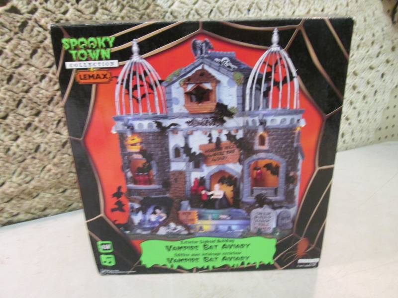 lot 226 image: Lemax Spooky Town Exterior Lighted ...