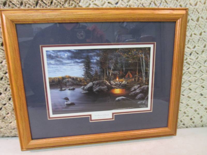 lot 236 image: Jim Hansel Northern Solitude Framed...