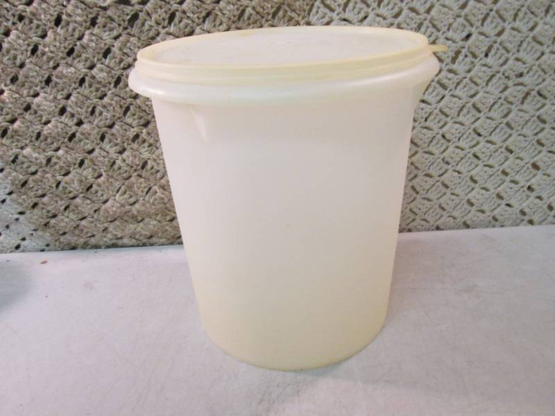 lot 240 image: Large Tupperware Container with Lid...
