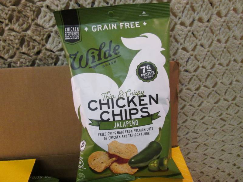 lot 256 image: Case of 12 Bags of Thin & Crispy Ja...