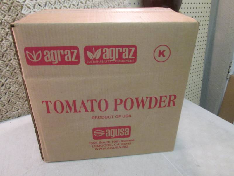 lot 260 image: 55 Pounds of Tomato Powder  EC2...