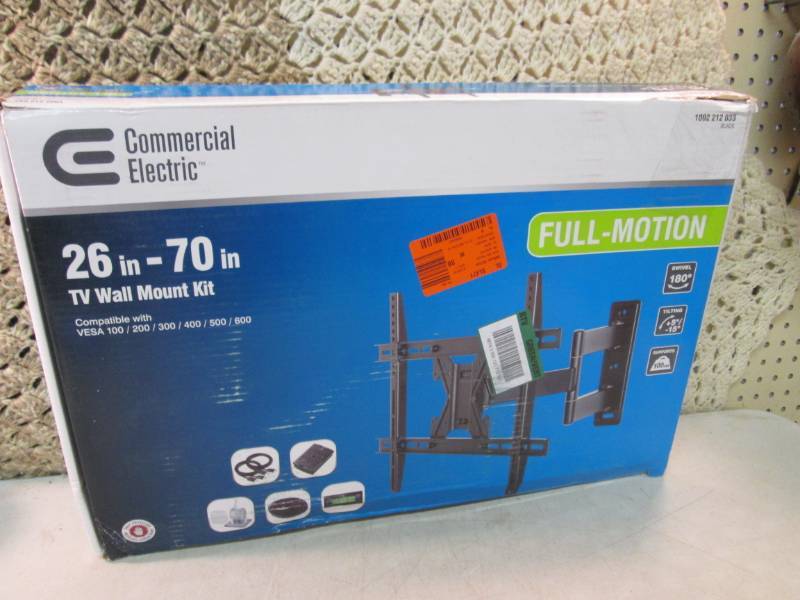 lot 33 image: Commercial Electric Full Motion TV ...