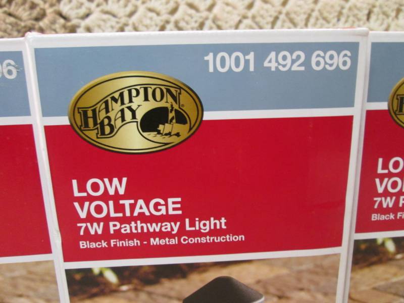 lot 40 image: Lot of 4 Hampton Bay Low-Voltage 7-...