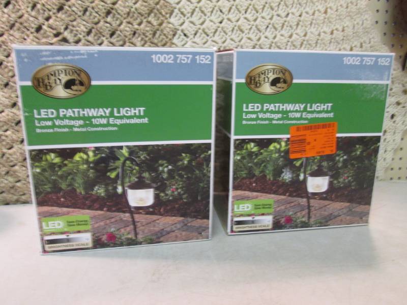 lot 43 image: Lot of 2 Hampton Bay Low Voltage Br...