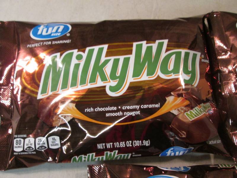 lot 74 image: 3 Bags of Fun Size Milky Way Candy ...