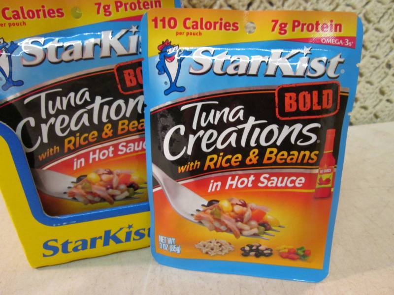 lot 94 image: 12 Pouches of Starkist Bold Tuna Cr...
