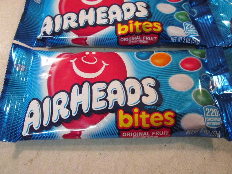 lot 99 image: 12 Bags of Airheads Bites Original ...