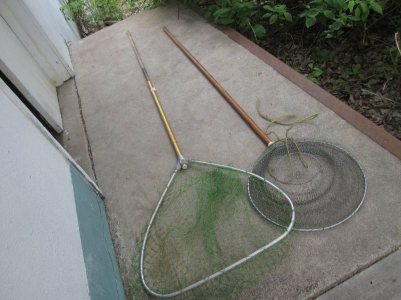 lot 171 image: 2 Long Handle Fishing Nets  UC-1...