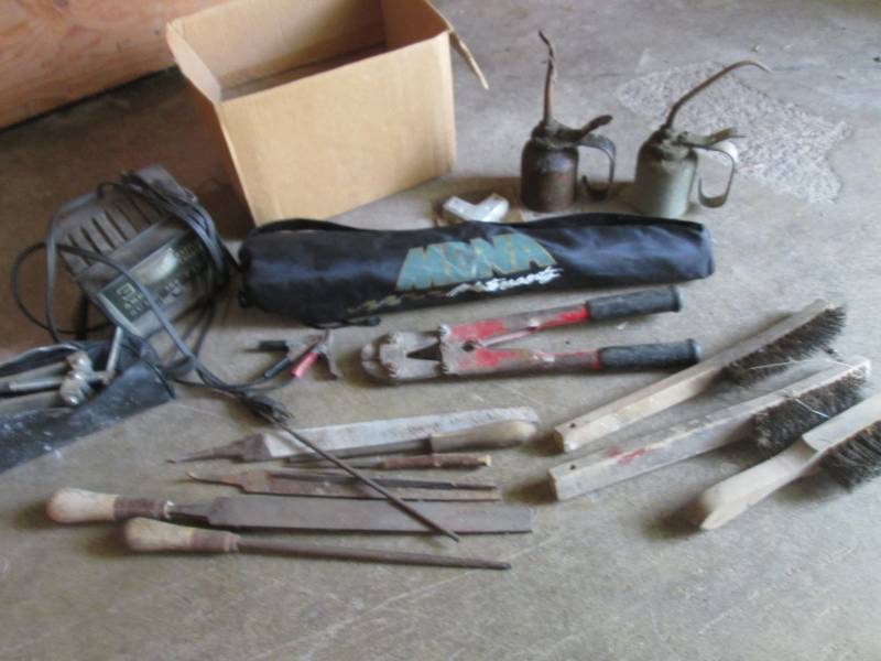 lot 177 image: Box Full of Misc Tools Etc  UC-1...