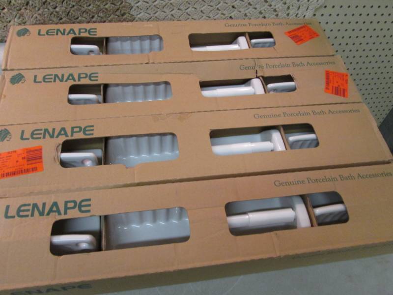 lot 189 image: Lot of 4 Lenape 5pc Genuine Porcela...