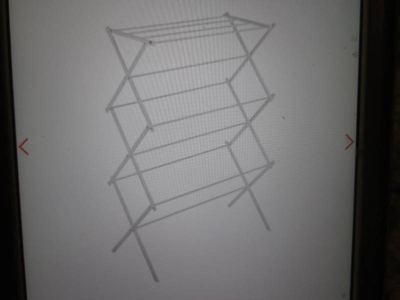 lot 199 image: Whitmore Folding Drying Rack Unopen...