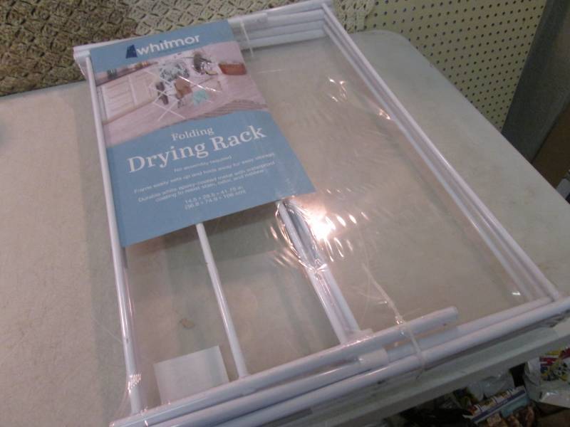 lot 200 image: Whitmore Folding Drying Rack Unopen...