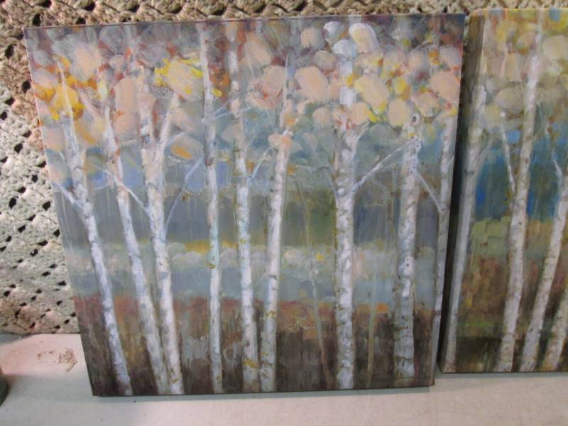 lot 206 image: Lot of 2 16 x 16 Natures Palette...
