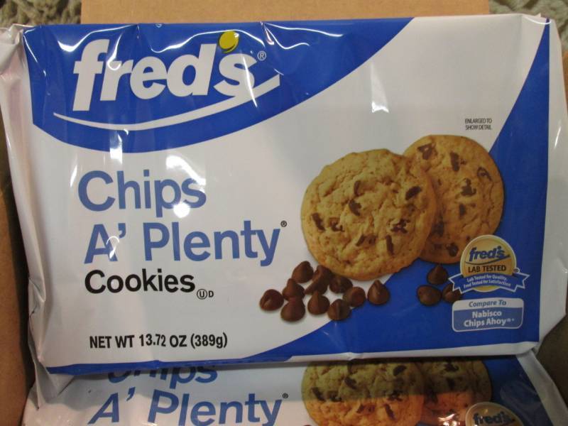 lot 229 image: Case of 12 Packs of Freds Chips A...