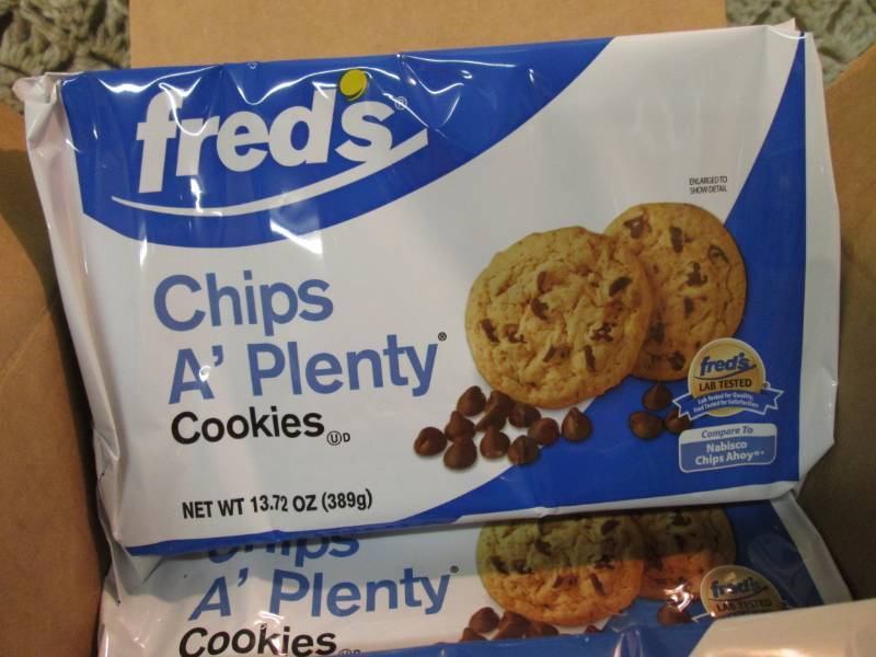 lot 231 image: Case of 12 Packs of Freds Chips A...