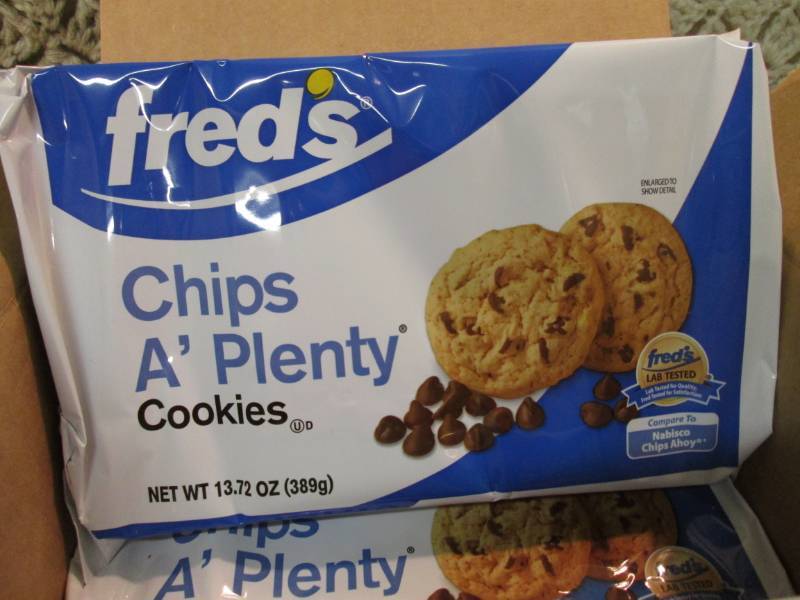 lot 233 image: Case of 12 Packs of Freds Chips A...