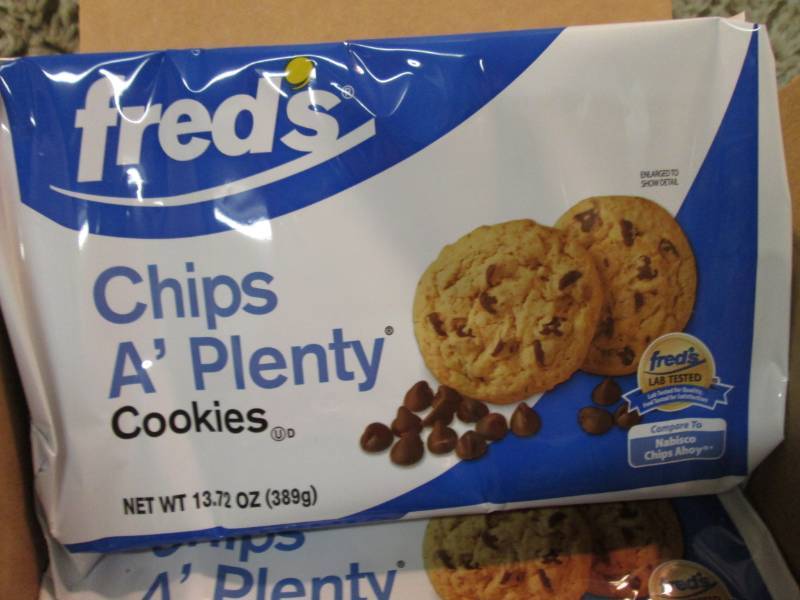 lot 234 image: Case of 12 Packs of Freds Chips A...