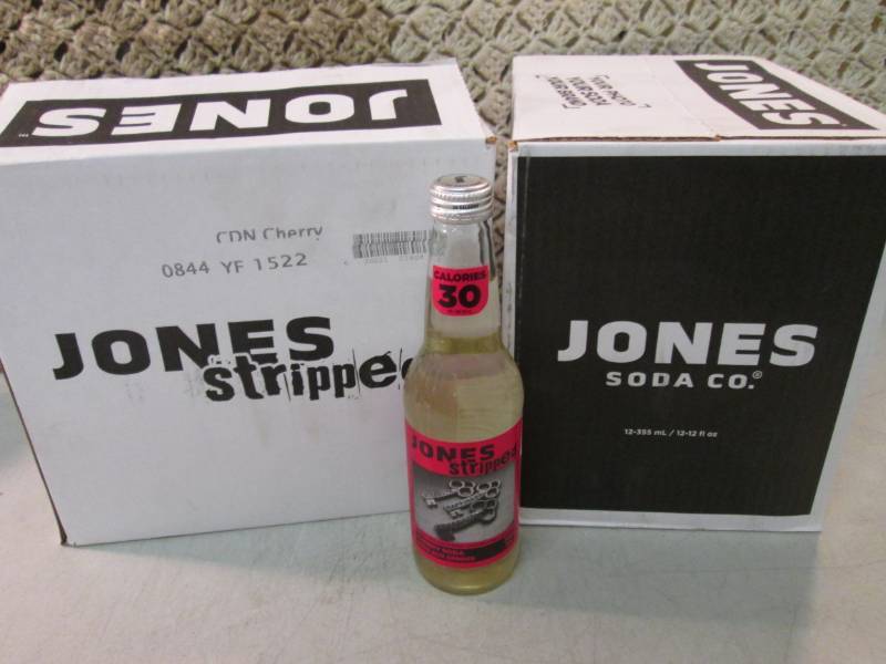 lot 236 image: 2 - 12 Packs of Jones Stripped Cher...