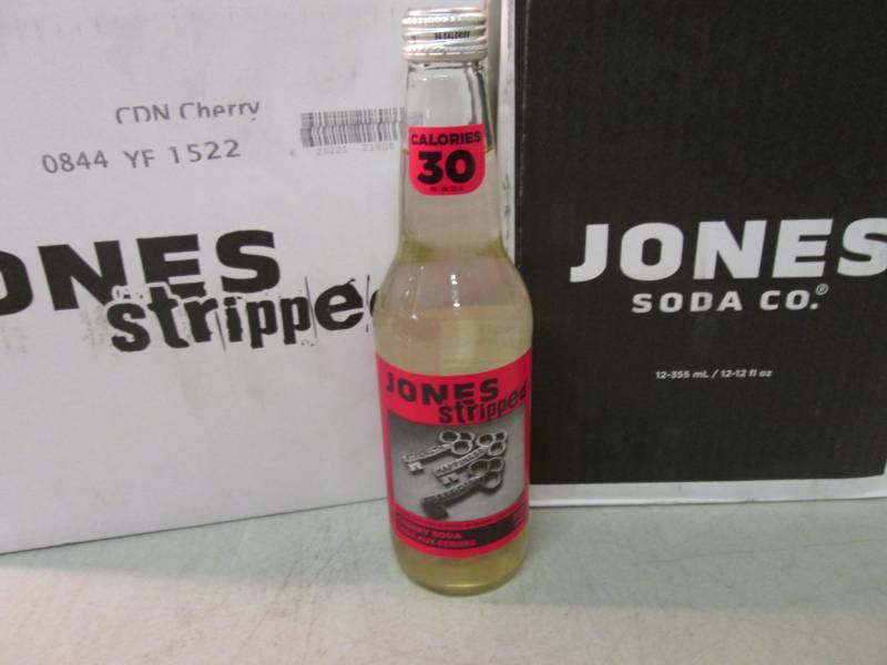 lot 237 image: 2 - 12 Packs of Jones Stripped Cher...