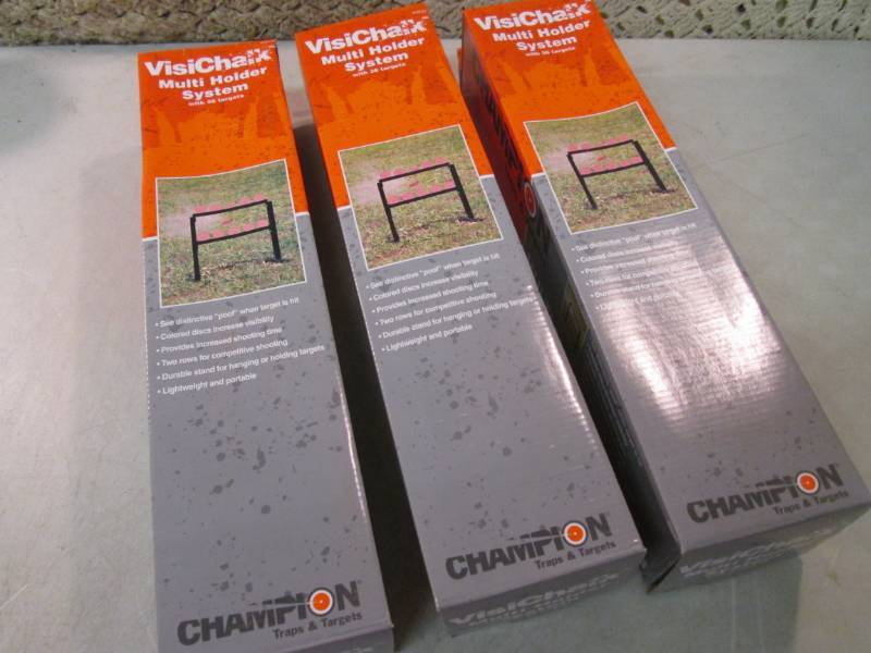 lot 246 image: Lot of 3 Champion Traps & Targets V...
