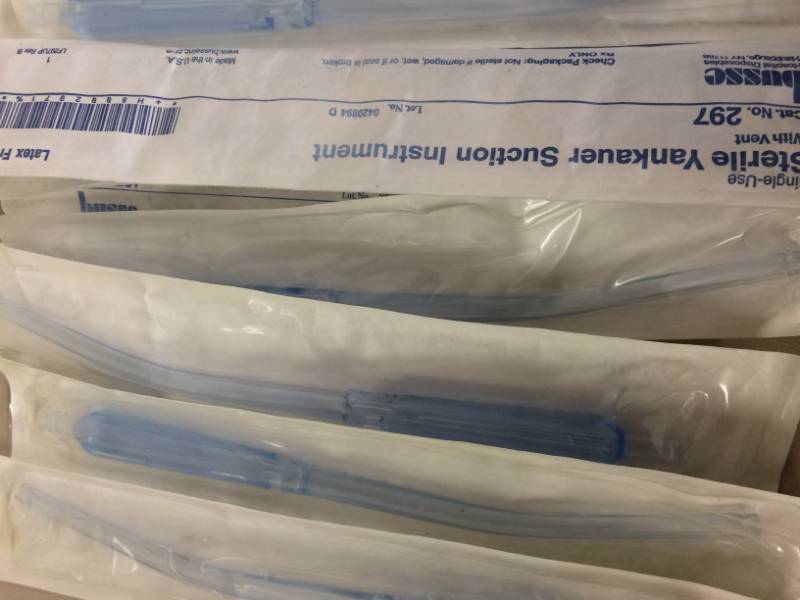 lot 8 image: Lot New In Package Busse Sterile Yankauer Suction Instrument with Vent