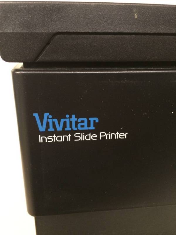 lot 30 image: Vintage Vivitar Polariod Instant Slide Printer - Worked The Last Time It Was Used