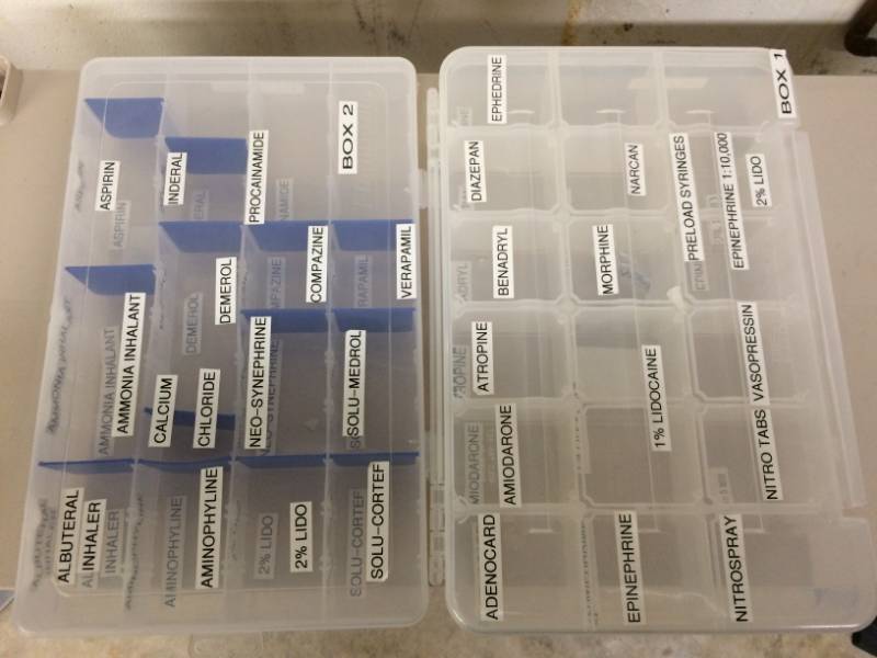 lot 45 image: Organizers Medicine Pill Medication Case Container Boxes