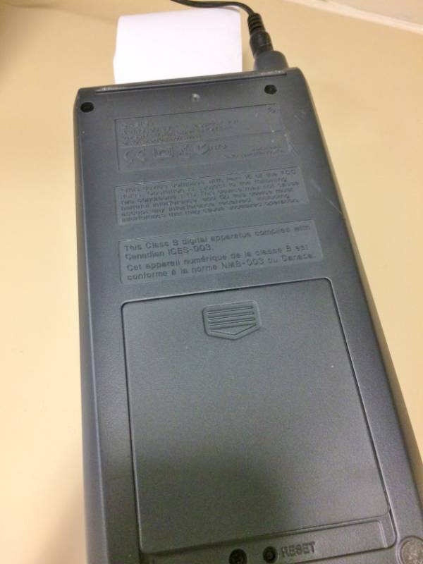 lot 33 image: Casio HR-8TM Handheld Printing Calculator