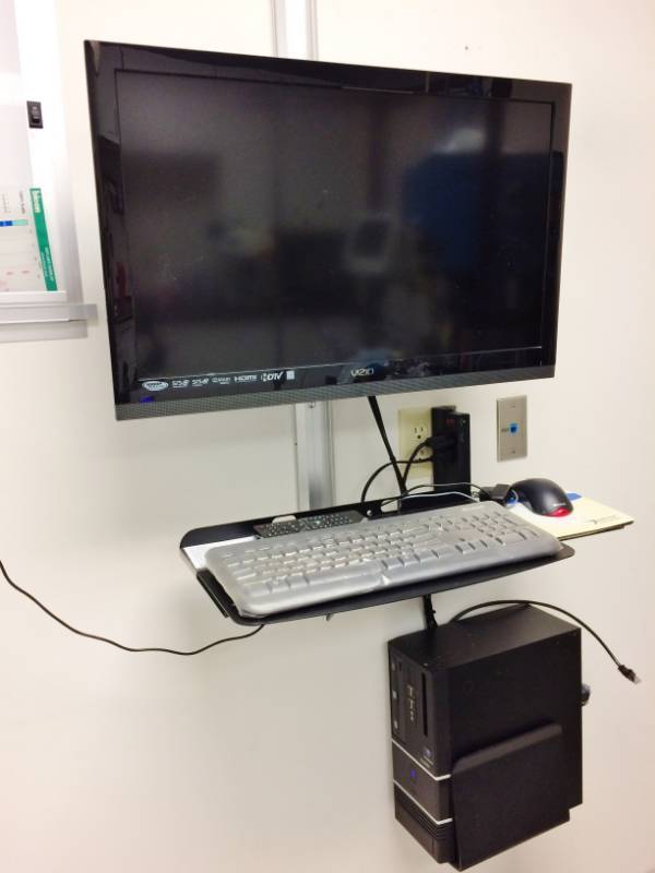 lot 13 image: WOW Desktop PC Computer Reset To Factory Windows 7 Professional,&nbspVIZIO M261VP 26-Inch 1080p LED LCD HDTV&nbspRemote, Microsoft Keyboard, Mouse  PC & Monitor Wall Mounting System - All Excellent Working Condition  