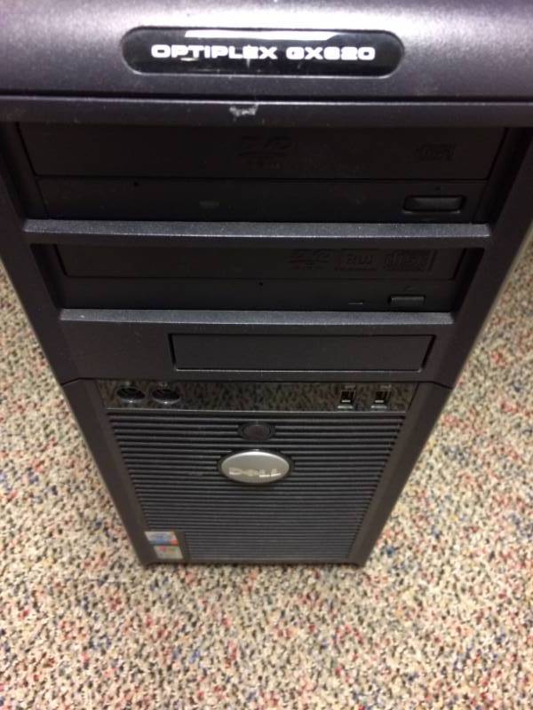 lot 14 image: WOW DELL Optiplex GX620&nbspDesktop PC Computer Reset To Factory Windows 7 Professional,&nbspUltraSharp 1704FPTt 17 Flat Panel LCD Monitor and Microsoft Keyboard  Mouse All Excellent Working Condition